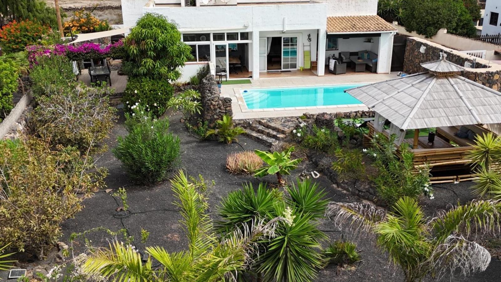 Casa Yukka Villa With Heated Pool Lajares Exterior photo